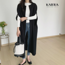 카라 KARRA (77까지)노버튼유니크롱코트_KB3SCT001C