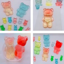 에코비누비 휴대용 꼬마곰비누 큰곰돌이 비누 만들기 키트 (5인용) 세트 몰드 2가지선택, 꼬마곰+큰곰돌이몰드