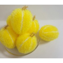 손뜨개 참외수세미/국내산 아크릴수세미/핸드메이드수세미/초특가판매