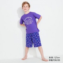 F 유니클로 아동복/여아 RELACO 크로프드판트홈 캐주얼 팬츠 파자마 458589 UNIQLO