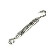 스텐 원형-고리 클립_M10 회전볼트 조임 더블 턴버클, 1개