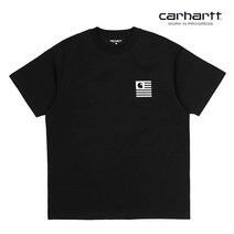 칼하트WIP SS State Chromo T-Shirt (Black).