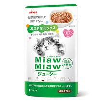 아이시아 먀우먀우 쥬시 생선믹스70gx12개(MJP-24), 70g, 생선