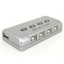 Kn쇼핑Ovm823fU2411 Coms USB 공유기 4:1 - 수동 스위치 및 프로그램 전환 방식_Fy6jhd798b, 단일 모델명/품번