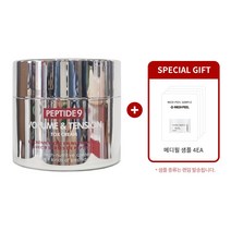 [메디필 정품] 펩타이드9 볼륨 앤 텐션 톡스 크림 50g + 메디필 샘플 랜덤(4매), 1개