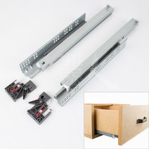 철물인 댐핑 언더레일, 03. 댐핑 언더레일 400mm