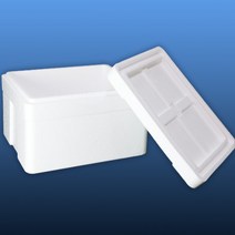 택배 스티로폼 아이스박스 김치2kg(감자떡) 24개 파손 방지 보온 보냉