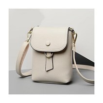 파우치 LDCHNH 가죽 미니 메신저 마더 휴대 전화 가방 수직 동전 퍼스 숄더 스몰 백 여성 Color D Size 1ps