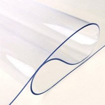 기스방지 투명매트 방수 천막 두꺼운 비닐 고무판 연질 pvc 원단 커버 1mm, 폭 120cm