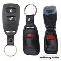 Okeytech 1234 버튼 자동차 원격 제어 키 쉘 케이스 현대 elantra 소나타 산타 카렌스 기아 no배터리 홀더 포함, 2 더하기 1 홀더 없음