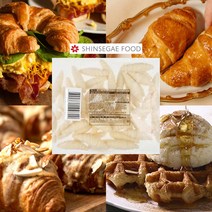 [신세계푸드] 크로와상 크로플 생지 대용량 50입내외 2 250g (개당 50g내외)