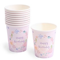 파티해 생일 파티컵 (10개입), 인어공주