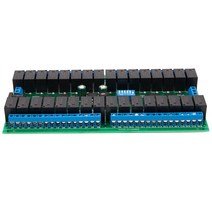 R421C32 DC12V PLC LED 홈 오토메이션 도어 잠금 32 개 채널 모드 버스 RTU RS485 버스 릴레이 모듈 UART 직렬 포트 보드, 하나, 검정