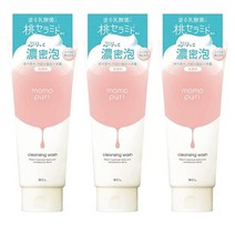 BCL Momo puri Moisturizing Cleansing Wash 모모 푸리 클렌징 워시 5.3oz(150g) 3팩