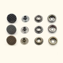 소잉데일리 럭셔리 도트단추 15mm 3종_소잉데일리, 02)럭셔리 흑니켈 71996, 1개