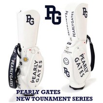PEARLYGATES 파리게이츠 BR NEW 캐디백 남성 여성 골프가방, 투어화이트