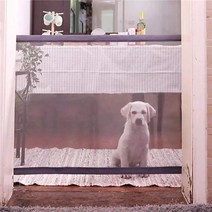 강아지 허들 어질리티 도그 스포츠 점프 훈련용품 휴대용 애완 동물 장벽 접이식 통기성 메쉬 그물 개 분리, 02 180x72CM