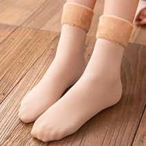 양말 겨울 곰 도톰도톰 테리안감 히트텍삭스 히트텍 Autumn and Winter Snow Socks Women Plus Velvet Thic