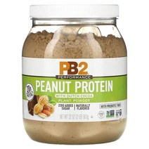 PB2 Foods 피넛 프로틴 더치 코코아 907g, 907.18g, 4병