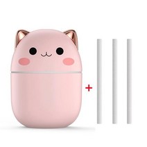 가습기 미니 천연 아로마 무드등 250ml 공기 귀여운 kawaiil 테라피 디퓨저 홈, 05