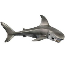 1 Pcs Smile Shark Figurines Aquarium Decor Sealife Replica Aquarium Ornament with Cunning Smile Thr