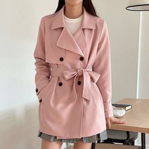 올리비에스클로젯 더블 하프 트렌치 코트_O2303CT003A