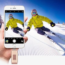 USB메모리 아이폰외장메모리 핸드폰USB 대용량 이동식디스크, 핑크64GB