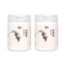 산양유 단백질 분말 가루 초유단백질 프로틴 보충제 복합 파우더 19종 유산균 먹는 법 대용량 남성 여성, 2개, 200g