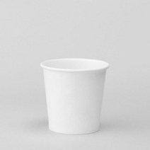 [소분] 무인쇄 백색 종이컵 4온스 50개