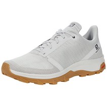 Salomon Outbound 프리즘 하이킹 슈즈 남자용 에보니/화이트/블랙 8