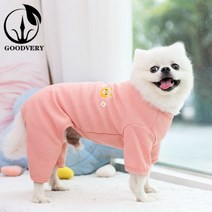 GOODVERY네 발 옷 중 강아지 비 곰 보 미 소형 애 완 견 테 디 귀빈 요크 샤 설 나 옷 용품GD100501, M (등 길이 30cm), (안 후 이 발) 네 다리 바지 파운데이션 곰 돌 이