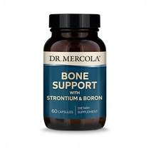 Dr. Mercola 닥터 머콜라 본 서포트 위드 스트론튬 붕소 60 캡슐, 60정