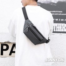 지니온 남자 슬링백 방수 미니가방