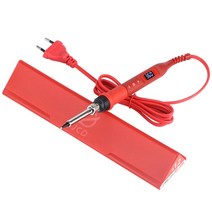 고주파인두기 전기 납땜 인두 디지털 온도 조절 용접 수리, 1.80W 110V - 908U KIT1 - 미국, 1개