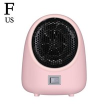 욕실용 화장실 사무실 벽걸이 온풍기 온열기 400w 미니 전기 히터 2 속도 3s 빠른 난방 홈 전기 히터 220v110v 뜨거운 팬 히터 과열 보호 공기 열, 분홍색, 영국