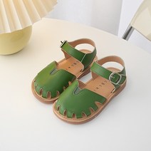 PigPug [한국계 주꾸미] 심플한 여자 가방 발가락 공주 샌들 22 봄여름 ins 여자 보물 샌들