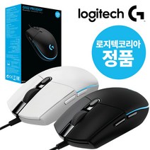 로지텍코리아 G102 게이밍마우스 (정품박스 2년AS 병행X) 유선 마우스, 화이트