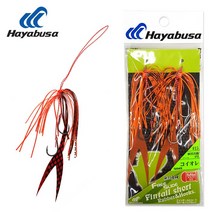 하야부사-SE149 핀테일숏 라바&훅/참돔채비 자작채비, no.2-871606