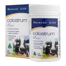 호주 네츄럴라이프 초유 45IgG 200타블렛