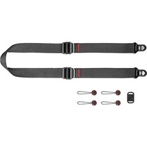 피크 디자인 슬라이드 라이트 카메라 스트랩 블랙(SLL-BK-3), 1개