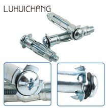 아이볼트 앙카 고리 링 아이너트 스텐 서스 철 M4 M5 M6 M8 M10 M12 M16 luhuichang m4 m5 중공 벽 앵커 금속 캐비티 석고 보드 플러그 고정 나사, m4 10개, 32mm