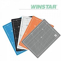 윈스타 PVC 칼라 900X620 A1 데스크 커팅 매트 데스크매트 책상패드, 랜덤색상