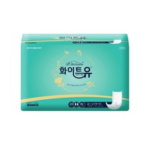 화이트유 기저귀 골드 일자형 기저귀 20매x8팩, 단품