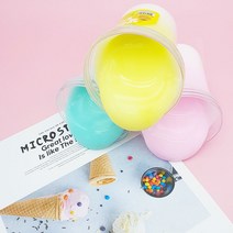 3000 젤라또 슬라임 3개묶음-쫀득한 투톤컬러 슬라임