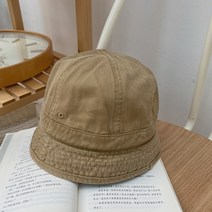 짧은 챙이 모자 아들의 봄과 여름 한국어 버전 일본 미술 팬 어부 모자 여성 세면대 모자 썬 스크린 작은 머리 둘레 남성 모자