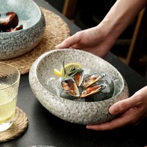 횟집 접시 해산물 플레이팅 고급 요리 한정식, G(10인치)