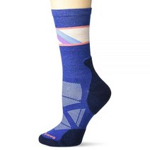 스마트울 SW001034092L 여성용 운동 에디션 어프로치 크루 양말 딥 네이비 L, Large, Deep Navy