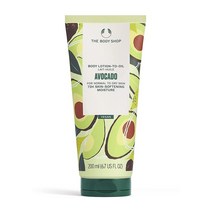 더바디샵 THE BODY SHOP 영국 아보카도 바디로션 투 오일 200ml, 3팩