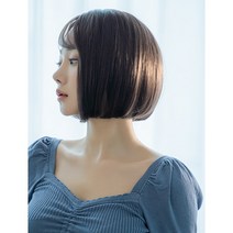 가발나라 여자가발 숏컷 보브 단발 보니컷, 초코브라운, M-SIZE