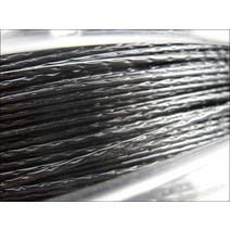 테니스 라켓 스트링 폴리에스터 Alu 파워 러프 125 200m/릴 4 색, Black_1